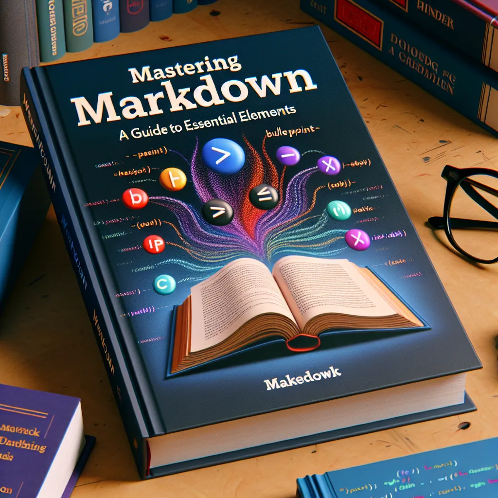 Mastering Markdown: A Guide to Essential Elements